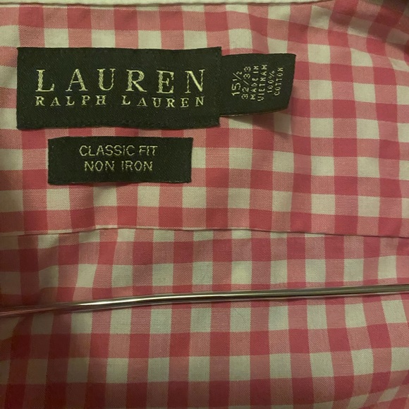 Ralph Lauren Men Gingham Button Down Shirt - Picture 3 of 10